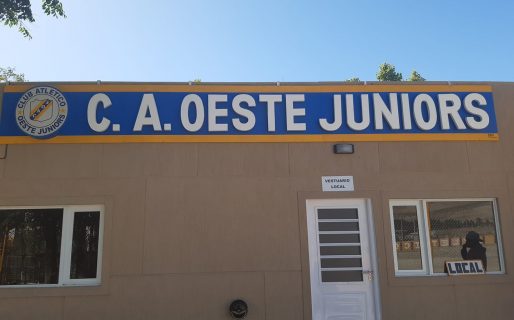 Convocan a vecinos e hinchas de Oeste Juniors a colaborar para construir el cerco perimetral de su cancha