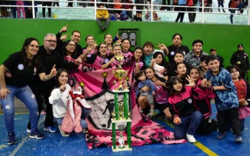 Futsal femenino: Se coronaron a las campeonas del Apertura 2022