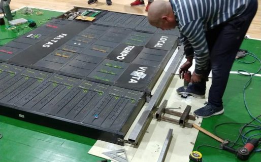 Gimnasia incorporó un nuevo tablero electrónico para su cancha auxiliar