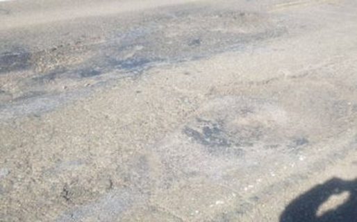 Tres vehículos rompieron cubiertas por el deplorable estado de la RN3