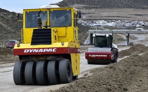 Avanza la construcción de la nueva autovía entre Rada Tilly y Caleta Olivia