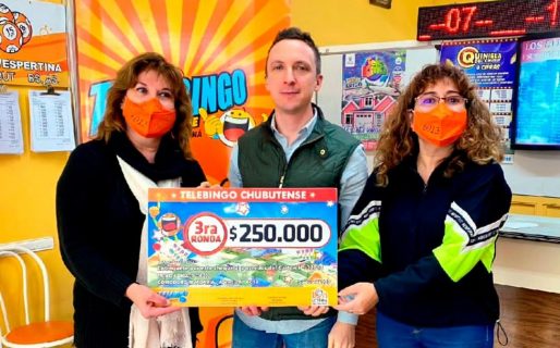 El Telebingo entregó 250 mil pesos en Comodoro Rivadavia