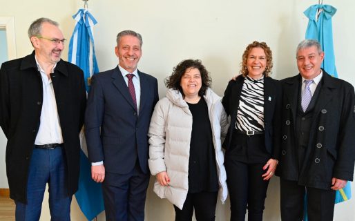 Arcioni recibió a la ministra Vizzotti en Comodoro