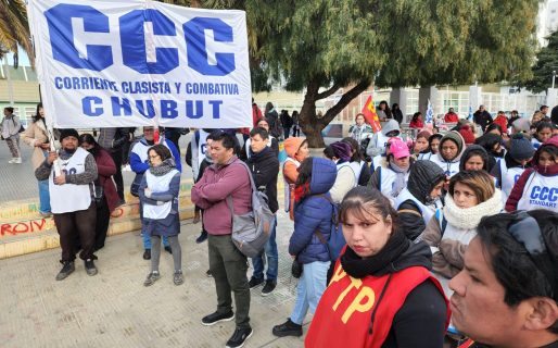 La CCC se movilizó en apoyo a la candidatura de Massa y repudió el «avance de la derecha a nivel nacional»