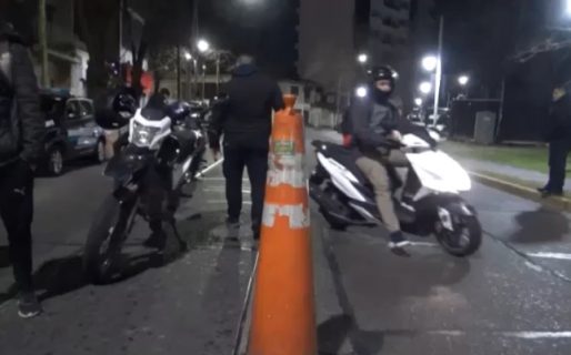 Dio positivo en el test de alcoholemia, se fugó y dejó a su novia llorando en el control de tránsito