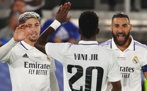 Real Madrid derrotó 2-0 a Eintracht Frankfurt y se consagró campeón de la Supercopa de Europa