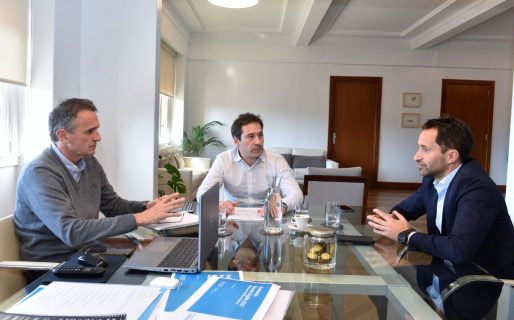 Luque e Issa se reunieron con Nación﻿ y avanzaron con la obra del «Camino Petrolero»