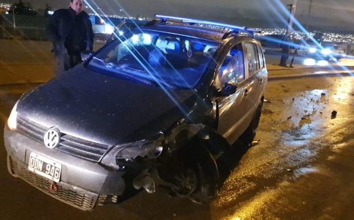 Choque y secuestro de vehículo por alcoholemia positiva