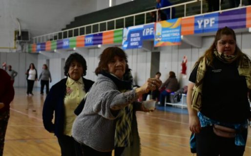 Se desarrollaron las eliminatorias de los Juegos Evita para adultos mayores en Club Huergo