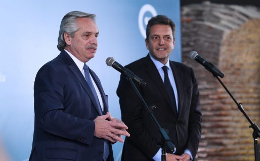 Alberto Fernández le tomó juramento Sergio Massa como ministro de Economía: “Tenemos una gran oportunidad como país”