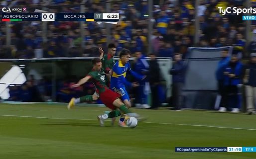 VIDEO: Patada descalificadora a Zeballos y lesión contra Agropecuario