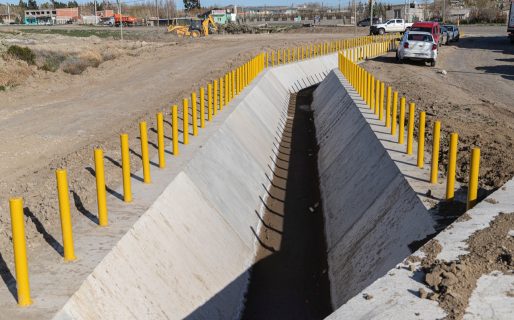 El Municipio avanza con obras hídricas fundamentales para la ciudad