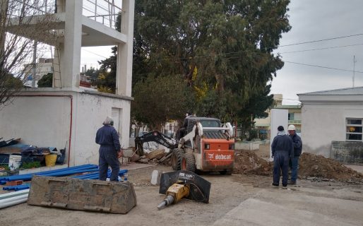 La obra de la Casa del Niño presentó grandes avances