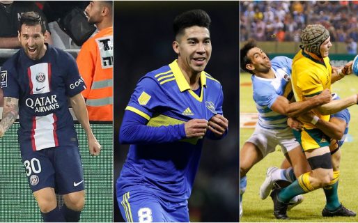 Todo para ver: Messi debuta en la Liga de Francia, Los Pumas en el Rugby Championship y Boca juega en la Liga