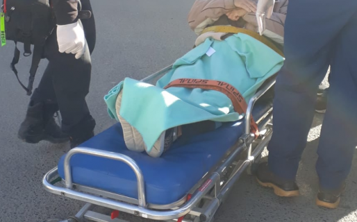 Una mujer de 70 años fue atropellada en pleno centro