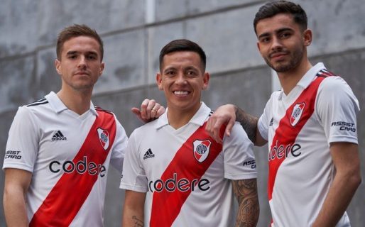 River Plate presentó su nueva camiseta titular inspirada en los 90
