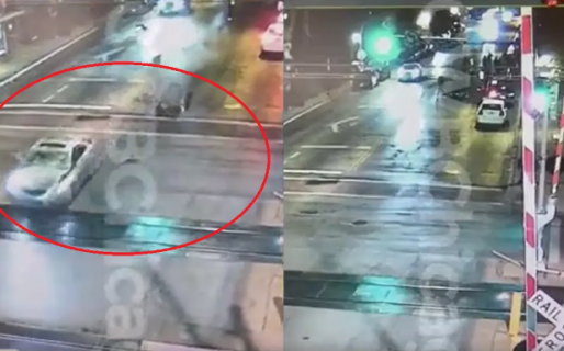 Escalofriante: un auto atropelló a gran velocidad 4 jóvenes y mató a tres de ellos