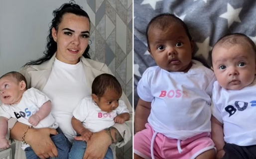 «Me preguntan si ambos son míos»: dio a luz gemelos con distinto color de piel