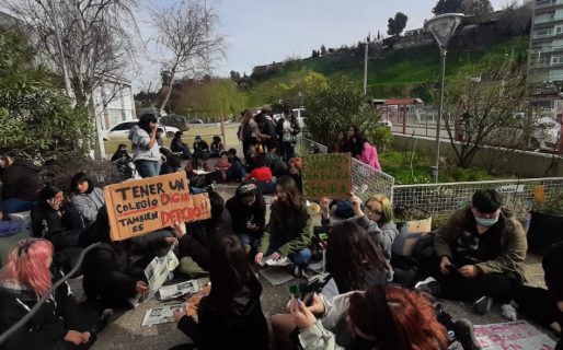 Alumnos del Bellas Artes reclaman por las condiciones edilicias de la Escuela