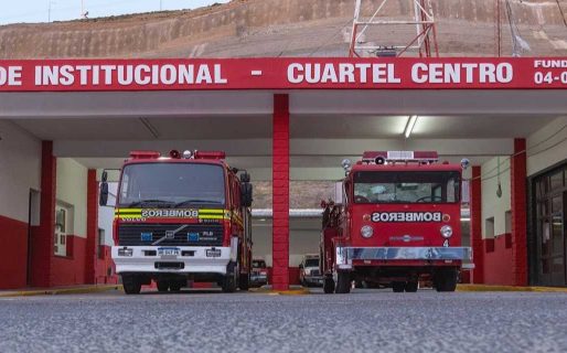 Sirenazo de Bomberos Voluntarios en repudio a los dichos de un funcionario nacional