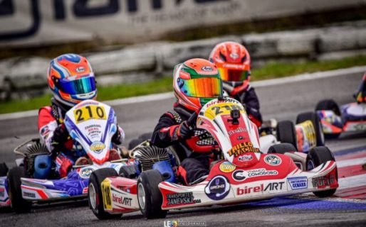 Karting: Lucio Bergia y Genaro Mottesi hicieron experiencia en el Argentino