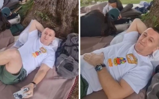 Tenemos competencia: Un hombre ganó el “Campeonato de estar acostado”