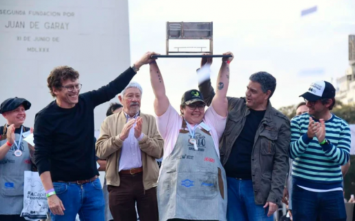 El Campeonato Federal del Asado tiene nueva ganadora, la primera mujer en la historia del certamen