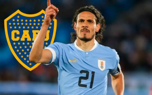 Boca confirmó día y horario de la presentación de Cavani en la Bombonera