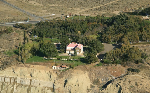 Trabajan en la reapertura del Chalet Huergo: estiman que podrá disfrutarse en unas tres semanas