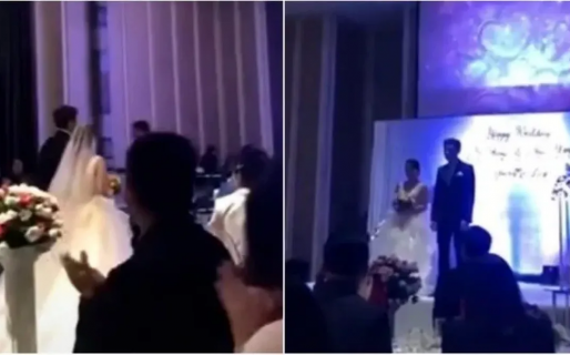 Se estaba por casar y proyectó un video de su novia engañándolo con otro