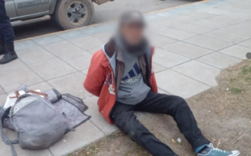 Cayó el “loco del martillo», un peligroso delincuente de Comodoro