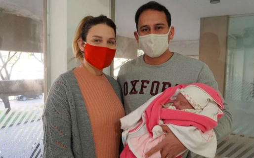 Se enteró que estaba embarazada a cuatro horas de parir