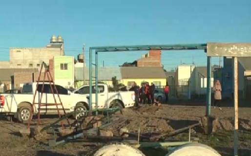 Acampan para impedir la construcción del anexo de la Vecinal del Stella Maris