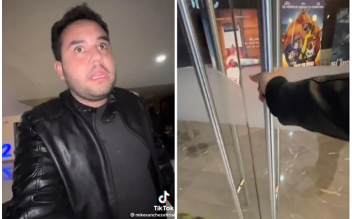 Se durmió mientras miraba una película en el cine y quedó encerrado