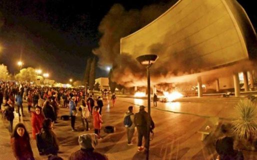 Pedirán abrir la investigación contra 24 personas por los incendios durante las manifestaciones antimineras