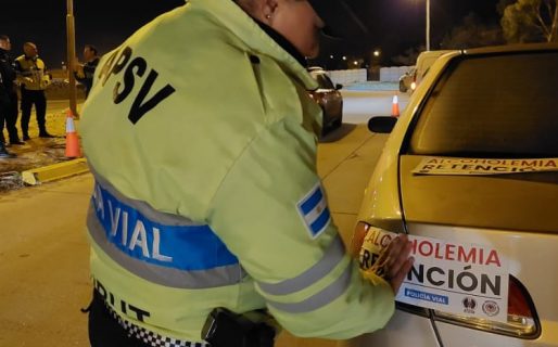 La APSV retiró a 66 conductores de la vía pública durante el fin de semana