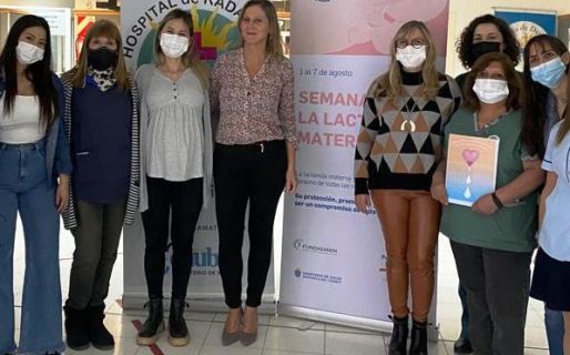 Provincia incentiva y fortalece la Lactancia Materna junto al Comité del Hospital Rural de Rada Tilly