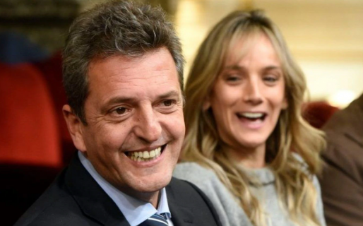 El cantito de Malena Galmarini que hizo enojar a Sergio Massa después de la jura