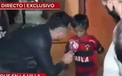 «Quiero ser como Maradona para sacar a mi familia de la pobreza»