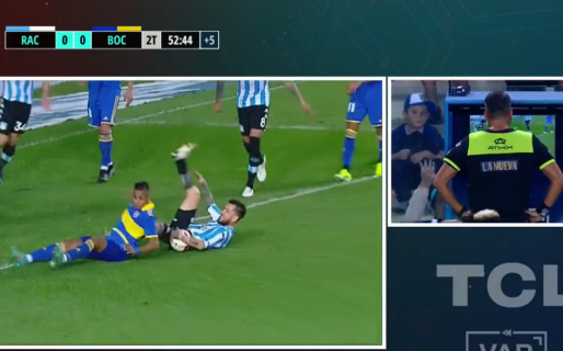 Con un escandaloso penal no cobrado para Boca, fue empate en cero contra Racing