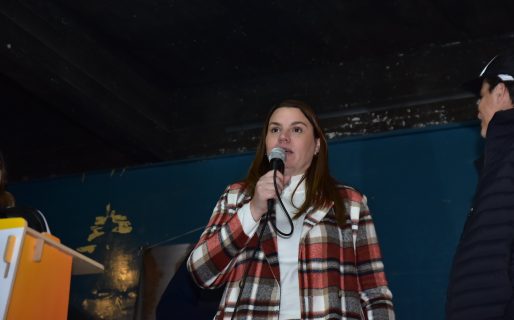 El error de una legisladora del PRO en un acto con Patricia Bullrich: “Corazón y coraje, eso es lo que tiene Cristina”