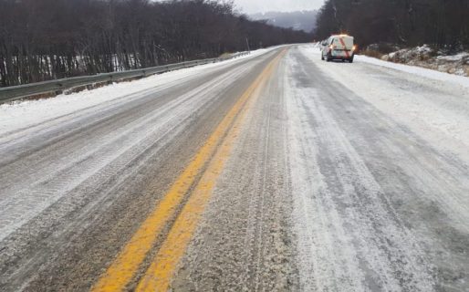 Extrema precaución al transitar por presencia de heladas