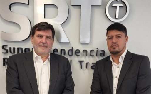 El diputado chubutense Emiliano Mongilardi se reunió con el Gerente General de la SRT
