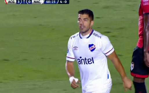 Nacional perdió por goleada y quedó eliminado de la Sudamericana con Suárez en cancha