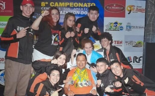 Taekwondo ITF: Comodoro metió podios en el Sudamericano de Brasil