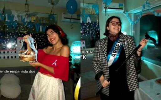 Hizo una fiesta temática de tradiciones argentinas y fue furor