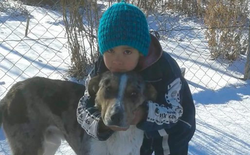 Tiene 7 años, camina 10 km. para ir a la escuela y reza para que le arreglen el auto a su papá