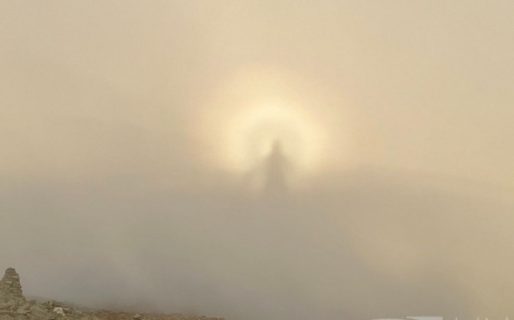 ¿Es Jesús? La curiosa imagen que se vio con lo justo en el cielo