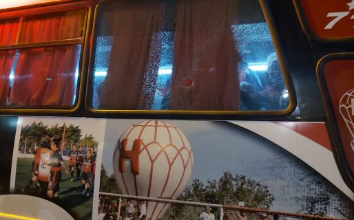 Newbery repudió el ataque al colectivo de Huracán