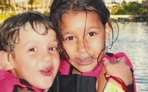 Bautista Vicuña publicó una desgarradora foto visitando la tumba de Blanca: “Mi hermana grande”